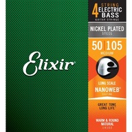 Elixir 14102 Nanoweb basgitarové struny
