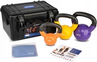 KettleBell Set Liatinové činky Guma 2KG 4KG 6KG