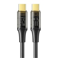 Kábel Mcdodo CA-2110 USB-C na USB-C, PD 100W, 1,2 m (čierny) Kábel Mcdodo CA-2110 USB-C na USB-C, PD 100W, 1,2 m (čierny)