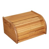 Chlebník s doskou na krájanie, dubové drevo, 40 x 3