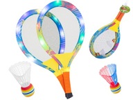 LED tenisové rakety + loptičky