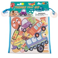 Samolepky do kúpeľa Mesh Bag Transport 17 ks Samolepky do kúpeľa Mesh Bag Transport 17 ks