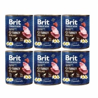 Brit Premium By Nature Turkey with Liver 6x800g Mokré krmivo pre psov Brit Premium By Nature Turkey with Liver 6x800g Mokré krmivo pre psov