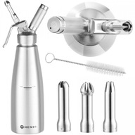 HENDI SIPHON, KRÉMOVÉ ZARIADENIE, 1L, OCEL HENDI SIPHON, KRÉMOVÉ ZARIADENIE, 1L, OCEL