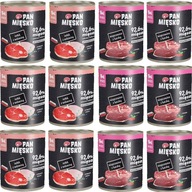 Pan Mięsko Mokré krmivo pre šteniatka Mix 12x 800g Pan Mięsko Mokré krmivo pre šteniatka Mix 12x 800g