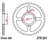 JT JTR241.53 ZADNÉ OZUBENÉ KOLO JT JTR241.53 ZADNÉ OZUBENÉ KOLO