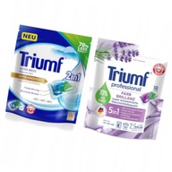 TRIUMF kapsule na pranie biela farba 2v1 2x 18 ks
