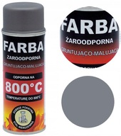 TEPLOTOLNÁ FARBA V SPREJ NA GRIL KRBOVÉ SPORÁKY 400 ML HANSA GREY