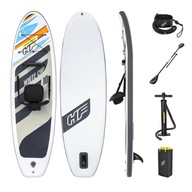 SUP BOARD NAFUKOVACÍ KAYAK HYDRO FORCE BIELA ​​ČIAPKA