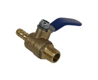 Guľový ventil 1/4" samec / 8mm hadicová spojka Guľový ventil 1/4" samec / 8mm hadicová spojka