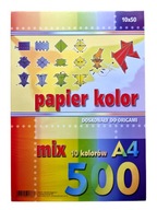 A4 500 listový kopírovací papier, mix farieb LINE