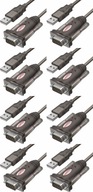Unitek Y-105 USB - RS232 konvertorový adaptér 1,4m x8