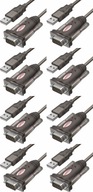 Unitek Y-105 USB - RS232 konvertorový adaptér 1,4m x8