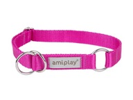 Amiplay Samba semi-choke nylonový golier -XL Fuchsia Amiplay Samba semi-choke nylonový golier -XL Fuchsia