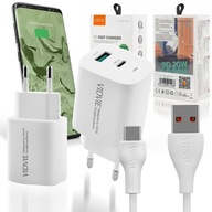 SET | RÝCHLA SIEŤOVÁ NABÍJAČKA USB TYP-C + KÁBEL TYPU C | PD20W 3000mA SET | RÝCHLA SIEŤOVÁ NABÍJAČKA USB TYP-C + KÁBEL TYPU C | PD20W 3000mA