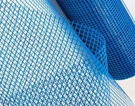 Omietkové pletivo 1m x 50m² pletivo 10x10 modré