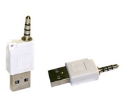 IPod Shuffle 2ND USB adaptér biely