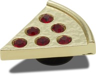 Ozdoba na topánky Crocs Jibbitz Gold Pizza Slice Pin Ozdoba na topánky Crocs Jibbitz Gold Pizza Slice Pin