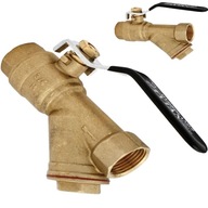 GUĽOVÝ VENTIL S FILTROM 1/2'' SILNÝ ŤAŽKÝ TItán GUĽOVÝ VENTIL S FILTROM 1/2'' SILNÝ ŤAŽKÝ TItán