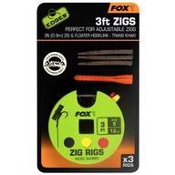Carp Rig Fox Zig Rig 8 12lb 3ft 0,9m 3ks. Carp Rig Fox Zig Rig 8 12lb 3ft 0,9m 3ks.