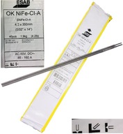 ESAB Liatinová elektróda 4,0 mm 40 ks NiFe-CI-A