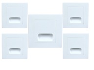 Sada 5x halogénových LED svietidiel na schodisko Sada 5x halogénových LED svietidiel na schodisko