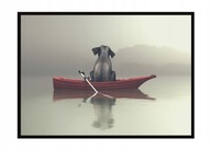 OBRAZOVÝ PLAGÁT V RÁME 53x73 cm Slon PD235 OBRAZOVÝ PLAGÁT V RÁME 53x73 cm Slon PD235