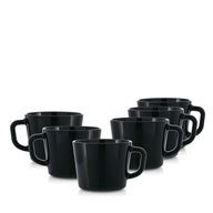 Pohár s uškom čierny 450 ml - 6 ks Pohár s uškom čierny 450 ml - 6 ks