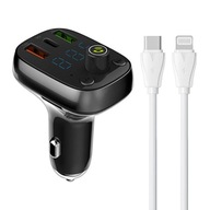 LDNIO C704Q Bluetooth FM vysielač 2xUSB-A, USB-C LDNIO C704Q Bluetooth FM vysielač 2xUSB-A, USB-C