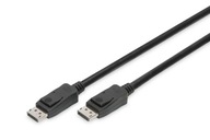 Kábel Digitus DIGITUS DisplayPort s 8K západkami