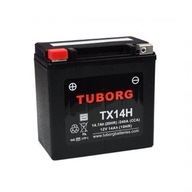 Tuborg YTX14 TX14H 14Ah 240A zosilnená batéria Tuborg YTX14 TX14H 14Ah 240A zosilnená batéria