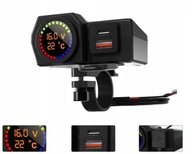 NABÍJAČKA NA MOTORKY USB+TYP-C 12V TEPLOTA
