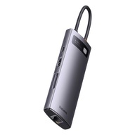 Adaptér Baseus HUB USB-C na USB 3.1 HDMI PD SD 8v1 Adaptér Baseus HUB USB-C na USB 3.1 HDMI PD SD 8v1