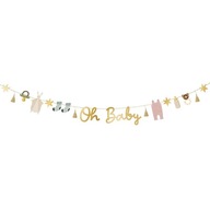 BABYSHOWER BANNER NARODENIE CHLAPECKA MODRÁ 2,5 m BABYSHOWER BANNER NARODENIE CHLAPECKA MODRÁ 2,5 m