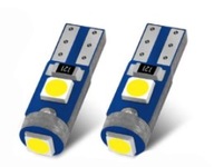 5x - žiarovka R5 T5 3 x POWER LED W1,2W W2W VÝKON 5x - žiarovka R5 T5 3 x POWER LED W1,2W W2W VÝKON