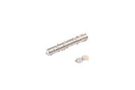 Neodymový magnet MW 10x1 N38 s lepidlom 3M 50 ks Neodymový magnet MW 10x1 N38 s lepidlom 3M 50 ks