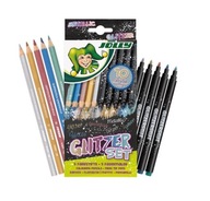 Metalické fixky farebné ceruzky Sada pre deti Jolly