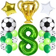 NARODENINOVÉ BALÓNY FUTBALOVÝ BALÓN ČÍSLO 8 SADA BALÓNOV PÁRTY POHÁR NARODENINOVÉ BALÓNY FUTBALOVÝ BALÓN ČÍSLO 8 SADA BALÓNOV PÁRTY POHÁR