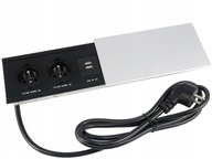 ZÁSUVKA ZABUDOVANÁ V TOP 250V+USB ZÁSUVKA ZABUDOVANÁ V TOP 250V+USB