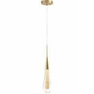 LED ZÁVESNÁ LAMPA, KRIŠTÁĽOVÝ LUSTER, ZLATÁ, 3W LED ZÁVESNÁ LAMPA, KRIŠTÁĽOVÝ LUSTER, ZLATÁ, 3W