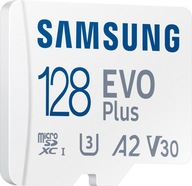 Pamäťová karta SAMSUNG EVO+ 128GB micro SD 100MB/s