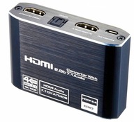 HDMI 2.0 TOSLINK EXTRACTOR ATMOS 7.1 CONVERTER