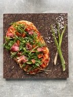 Granitový kameň na pizzu 35cmx35cm + stierka Granitový kameň na pizzu 35cmx35cm + stierka