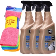 K2 Sušiaci vosk do auta 3x750ml + utierky Vileda 4ks Mikrovlákno XL K2 Sušiaci vosk do auta 3x750ml + utierky Vileda 4ks Mikrovlákno XL