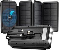 POWERBANK SOLAR 30000 22,5W INDUKČNÁ HORÁKA 5xUSB POWERBANK SOLAR 30000 22,5W INDUKČNÁ HORÁKA 5xUSB