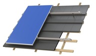 Montážna sada na dlaždice, 1 x 1,1 m FV panel