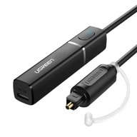 Bluetooth 5.0 UGREEN vysielač s optickým / Toslink konektorom, aptX (čierny Bluetooth 5.0 UGREEN vysielač s optickým / Toslink konektorom, aptX (čierny