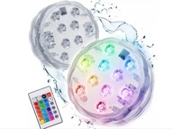 AKVÁRIOVÉ OSVETLENIE LED LAMPY BAZÉN DIAĽKOVÉ OVLÁDANIE x2