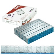 HMOTNOSTI NA ALU RÁFKY LEPENÉ POZINKOVANÉ SUPER SLIM 12X2.5G 50KS STIX HMOTNOSTI NA ALU RÁFKY LEPENÉ POZINKOVANÉ SUPER SLIM 12X2.5G 50KS STIX