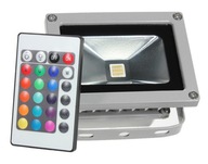 FAREBNÁ FASÁDNA LAMPA HALOGÉNOVÁ 10W LED 16 FAREB RGB DIAĽKOVÉ SMD ZD48 FAREBNÁ FASÁDNA LAMPA HALOGÉNOVÁ 10W LED 16 FAREB RGB DIAĽKOVÉ SMD ZD48